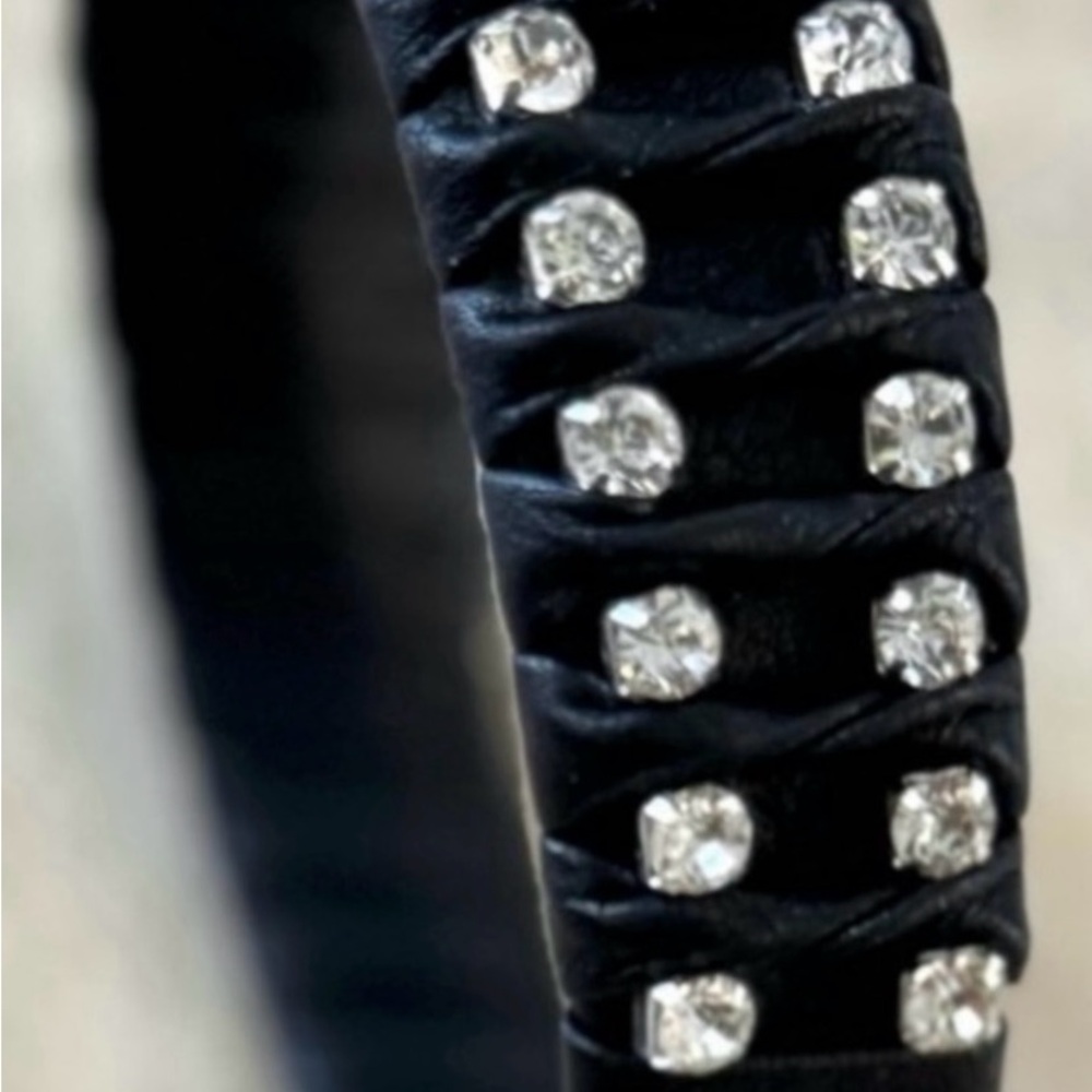 Anthropologie Leatherette Headband - Picture 9 of 9